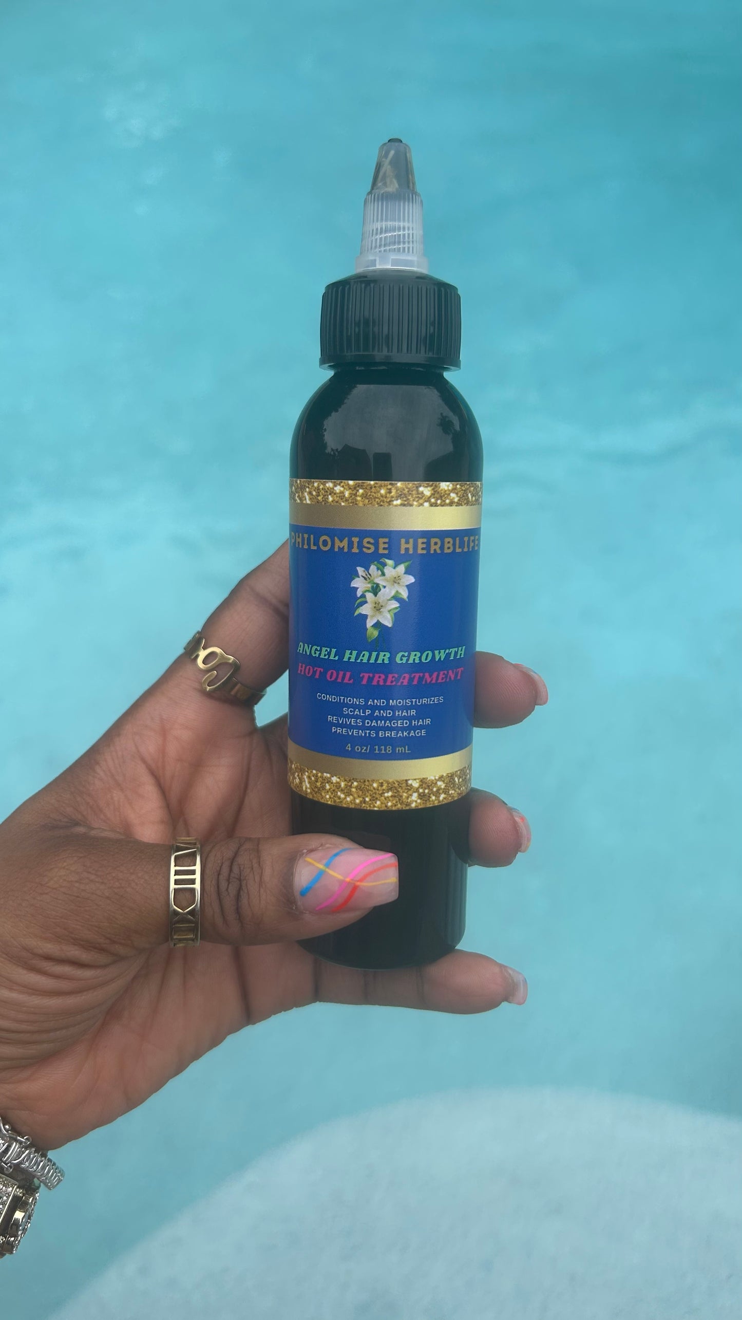 Angel Hair Hot Oil Treatment - 4 oz