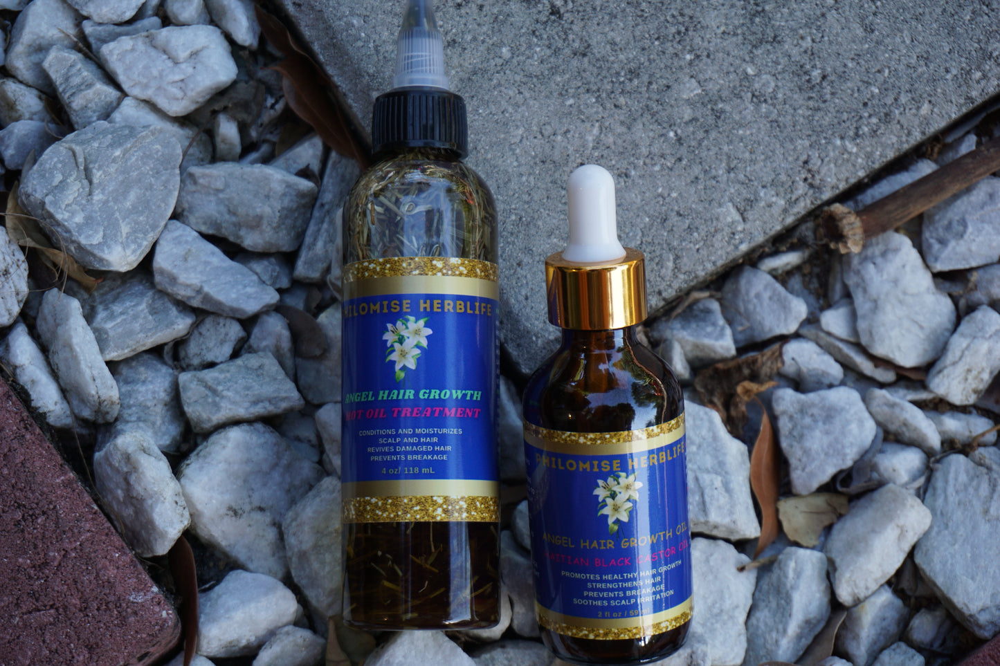 Bundle - Angel Hair Growth Oil and Hot Oil Hair Treatment